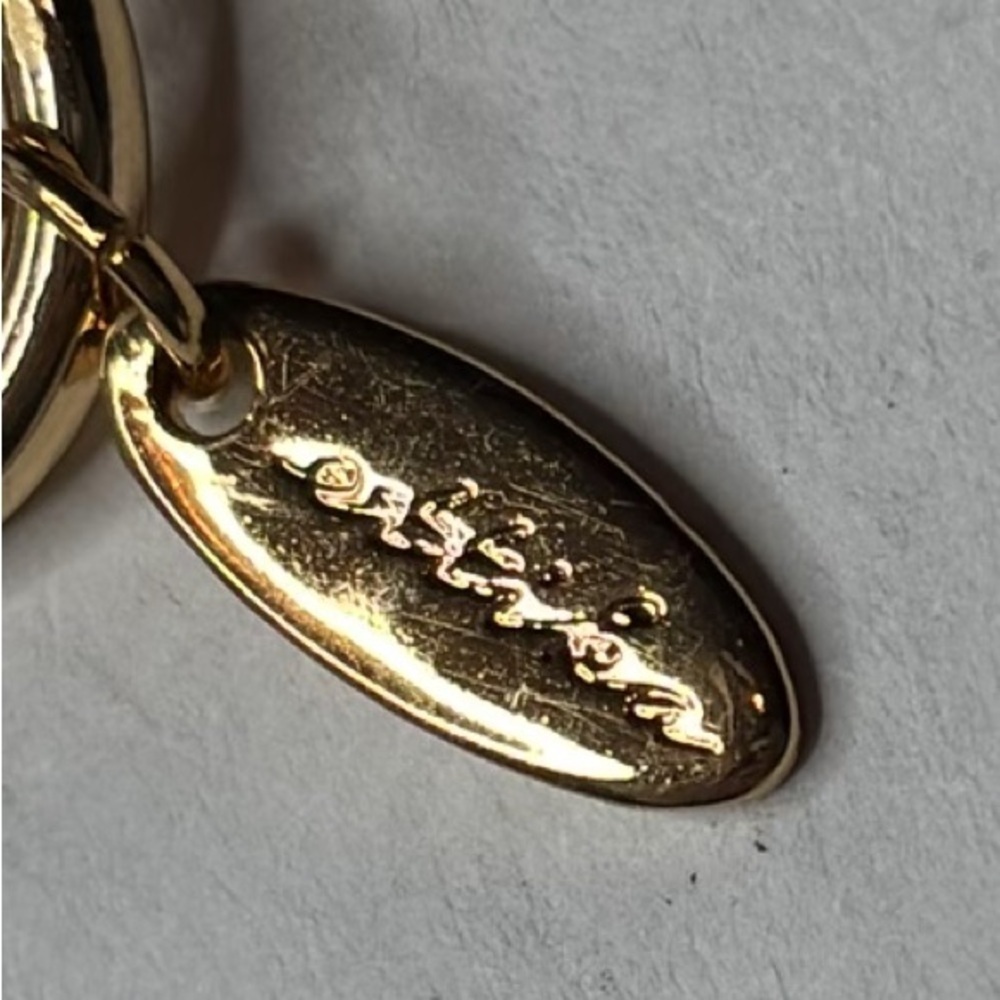 New ETTIKA Gold Starry Charms 18K Gold Plated Chain Link Bracelet - Picture 8 of 8